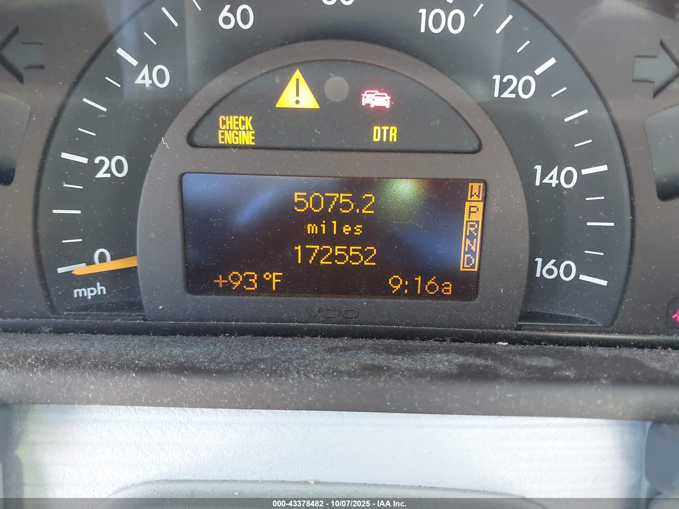 2003 Mercedes-benz C 240   Blue vin: WDBRF61J23F337544