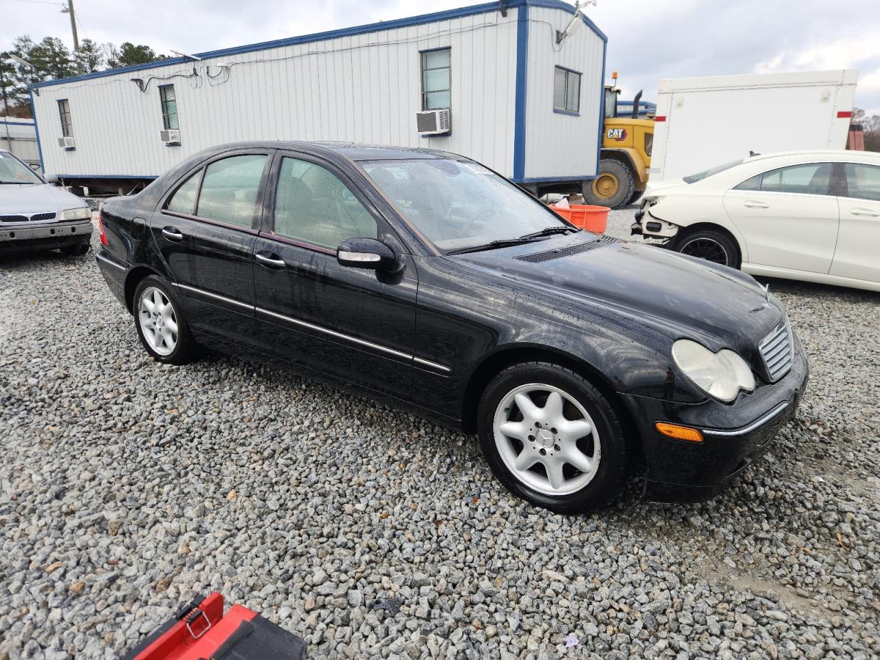 2004 Mercedes-benz C 240 Черный vin: WDBRF61J24A569706