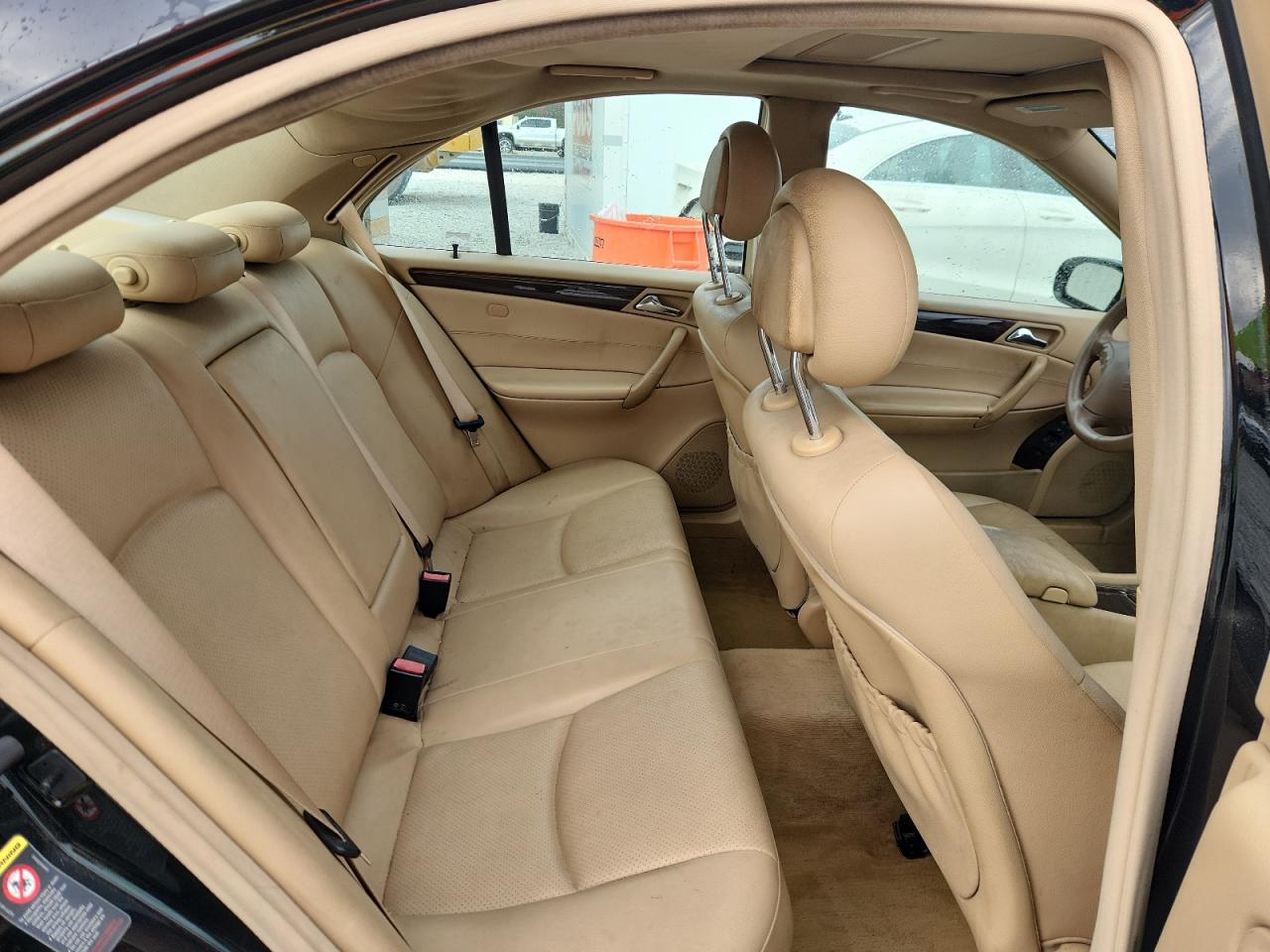 2004 Mercedes-benz C 240 Черный vin: WDBRF61J24A569706