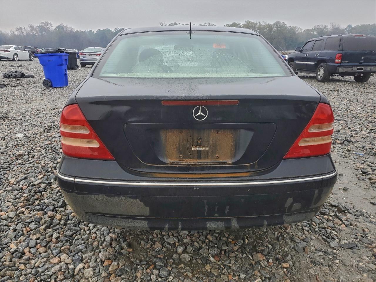 2001 Mercedes-benz C 240 Black vin: WDBRF61J31F076938