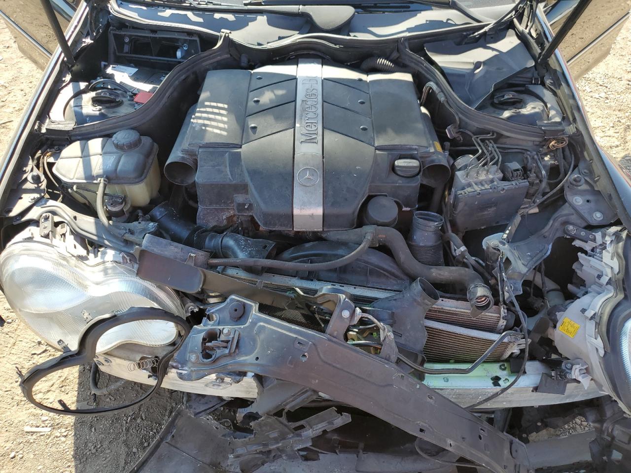 2001 Mercedes-benz C 240 Black vin: WDBRF61J31F084733
