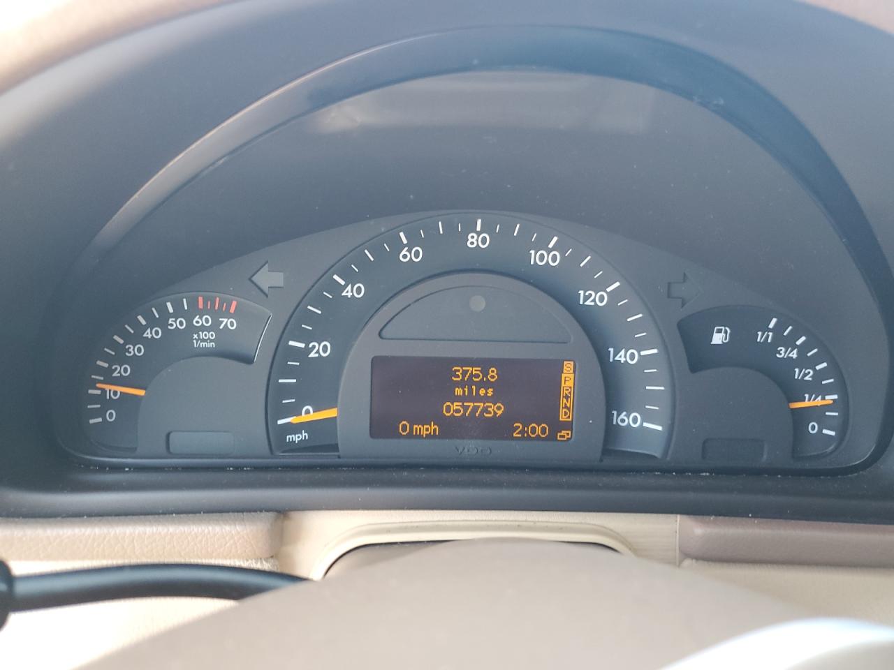 2001 Mercedes-benz C 240 Black vin: WDBRF61J31F084733