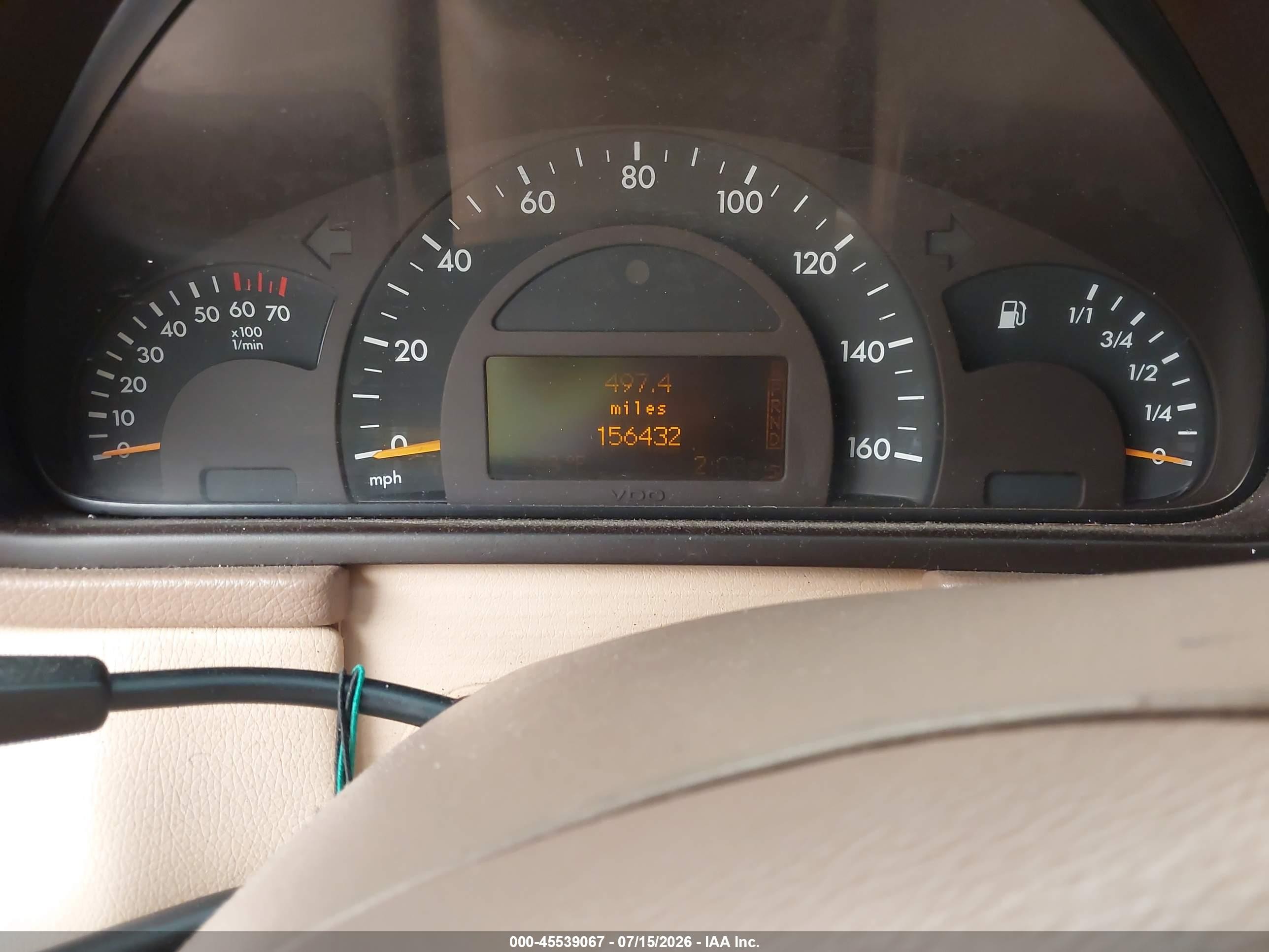 2001 Mercedes-benz C 240   Black vin: WDBRF61J31F119965