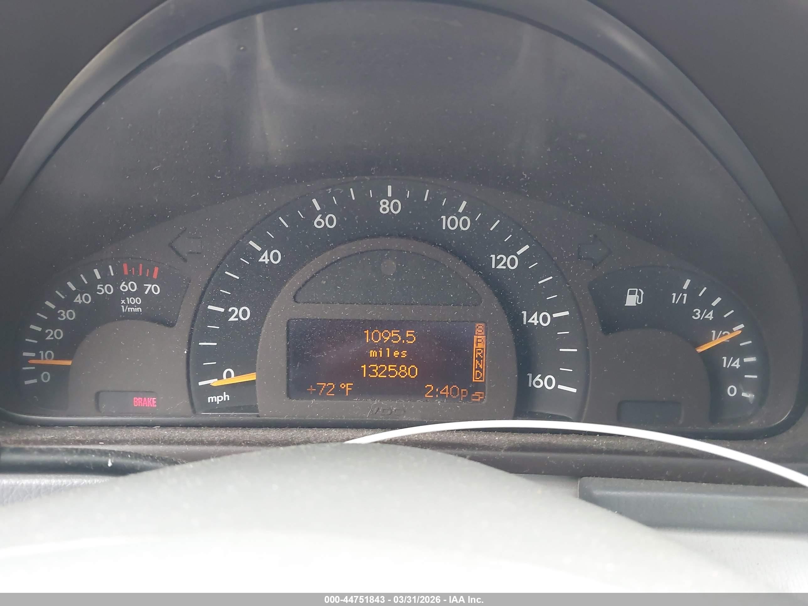 2002 Mercedes-benz C 240   Silver vin: WDBRF61J32F185210