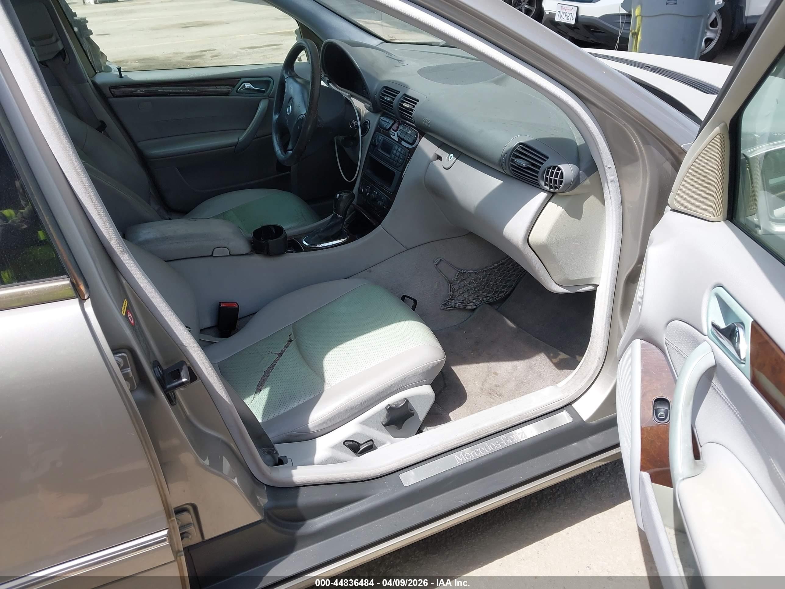 2004 Mercedes-benz C 240   Tan vin: WDBRF61J34E016149