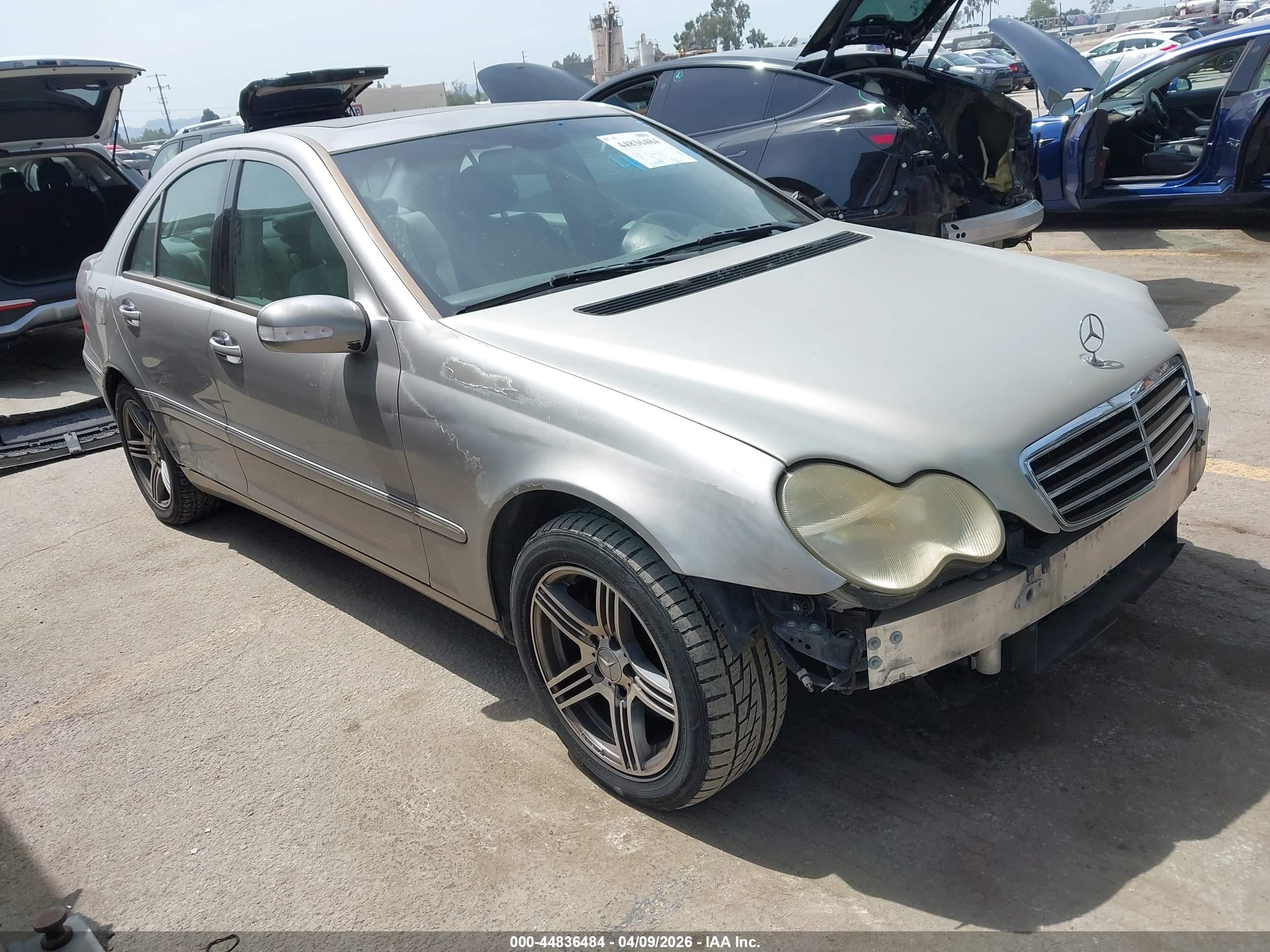 2004 Mercedes-benz C 240   Tan vin: WDBRF61J34E016149