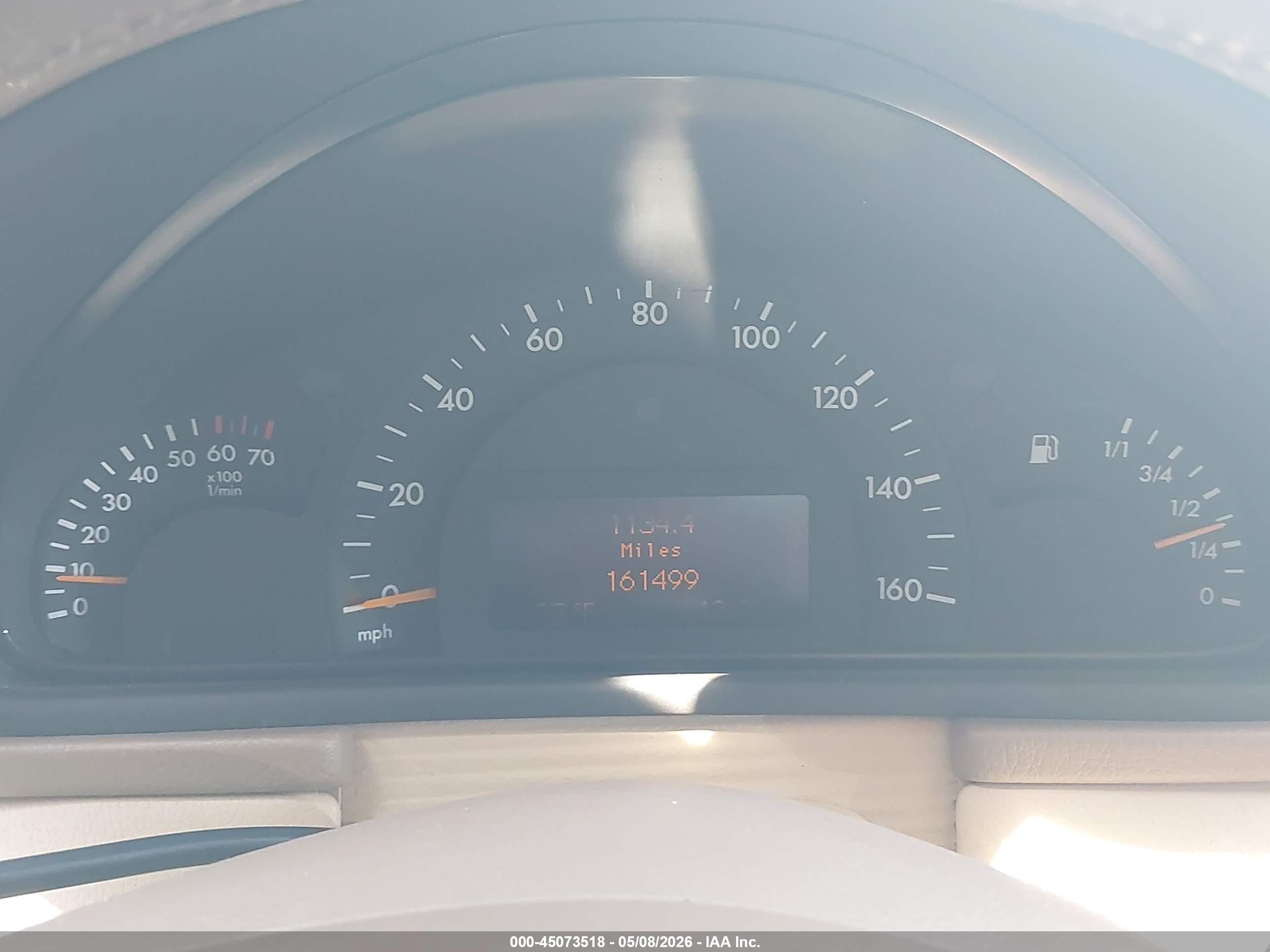 2004 Mercedes-benz C 240 White vin: WDBRF61J34E017236