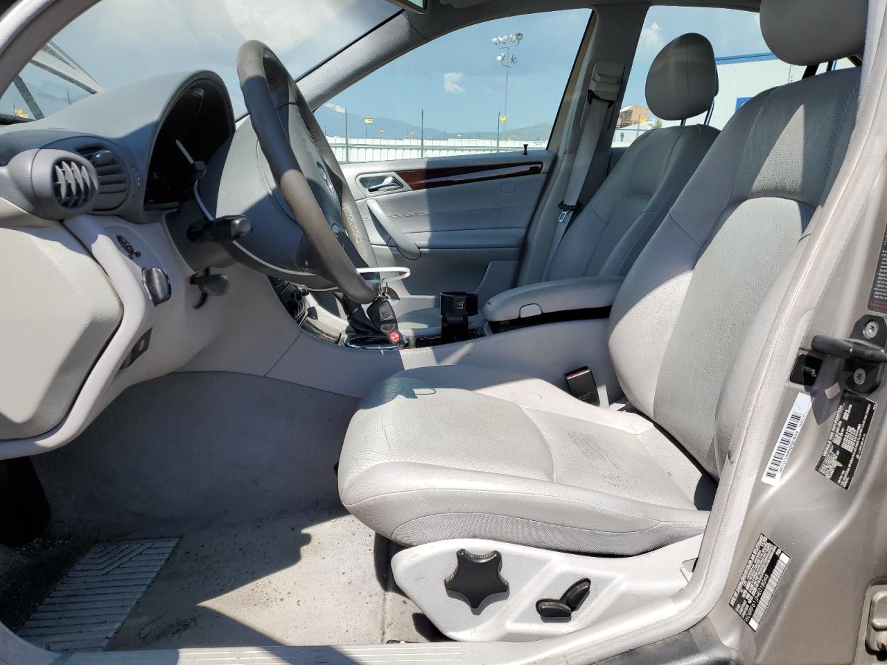2004 Mercedes-benz C 240 Silver vin: WDBRF61J34E018046