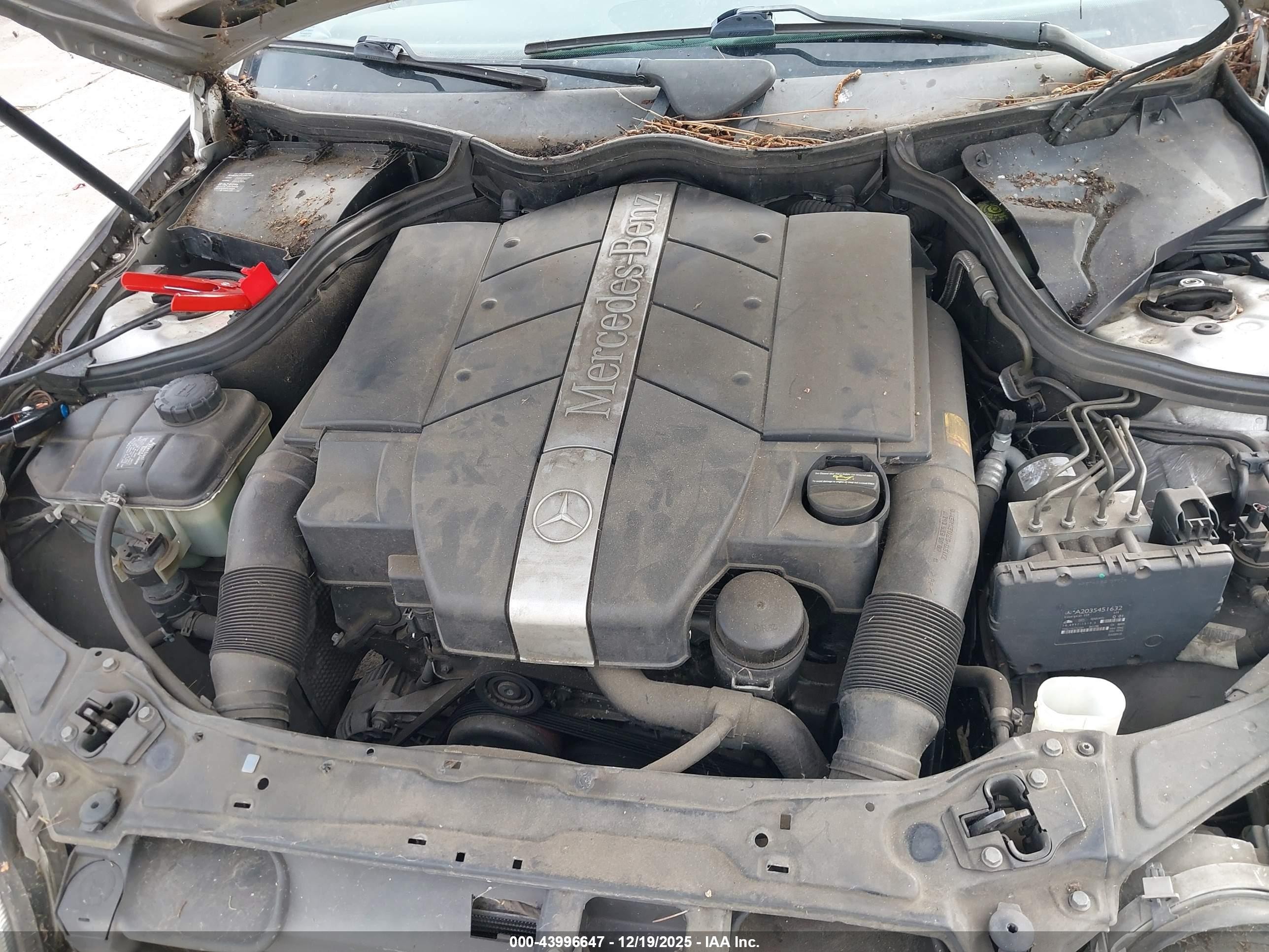 2001 Mercedes-benz C 240   Silver vin: WDBRF61J41F096762