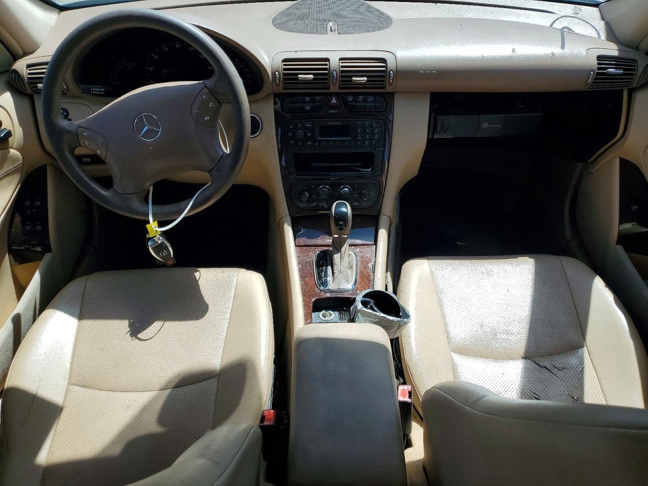 2001 Mercedes-benz C 240 Tan vin: WDBRF61J41F110126