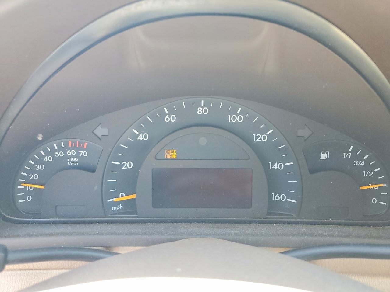 2001 Mercedes-benz C 240 Tan vin: WDBRF61J41F110126