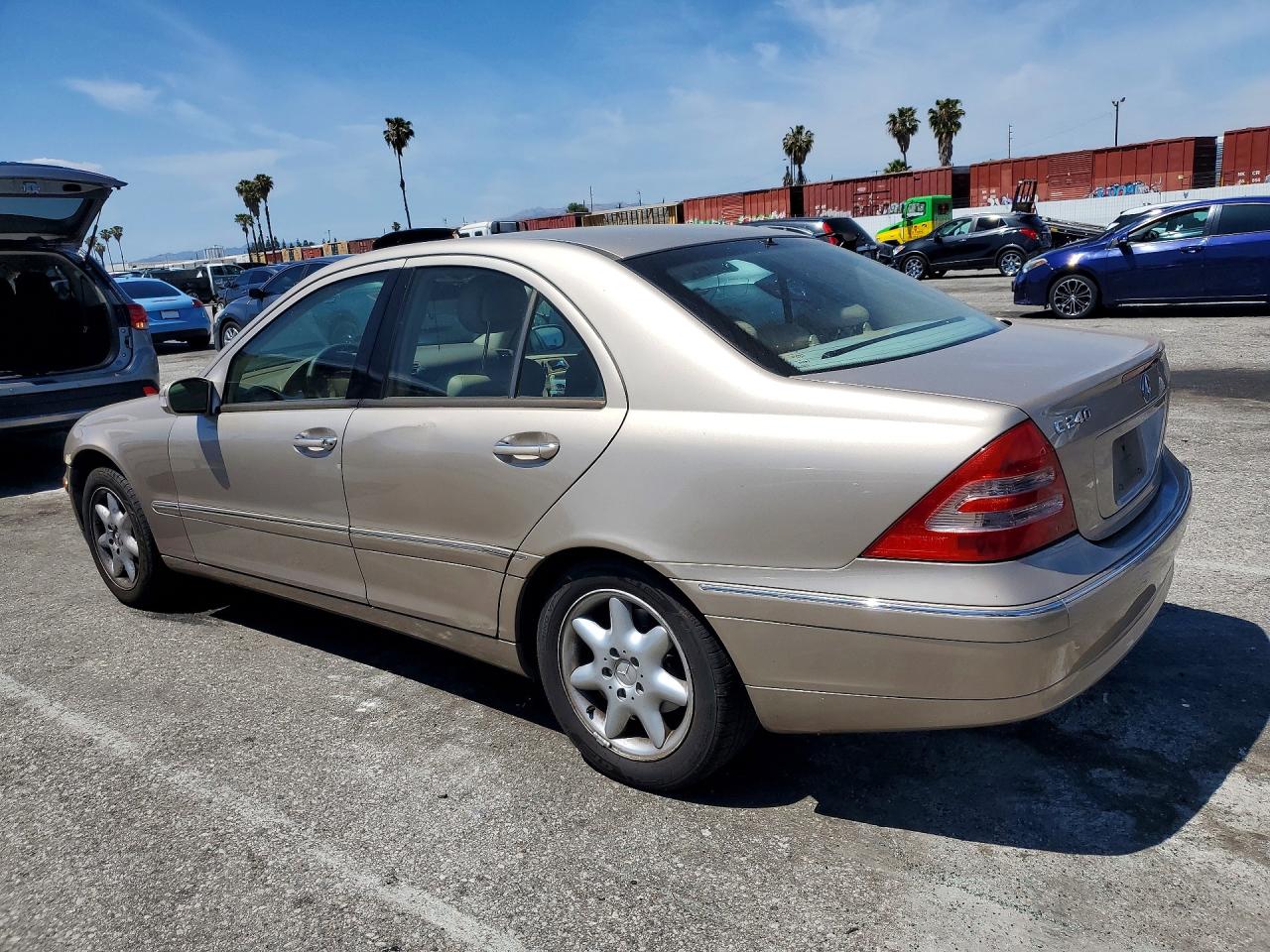 2001 Mercedes-benz C 240 Tan vin: WDBRF61J41F110126