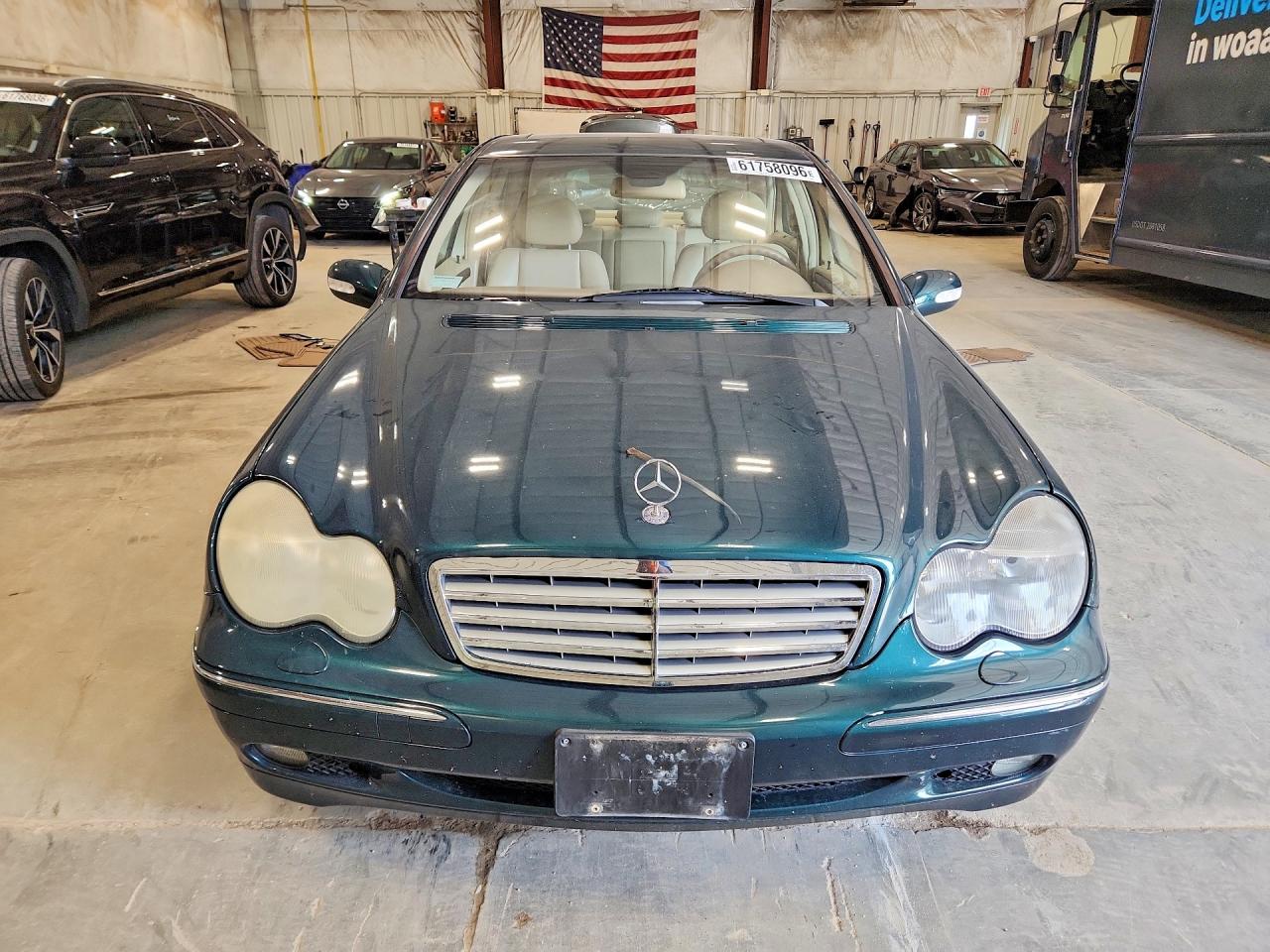 2002 Mercedes-benz C 240 Green vin: WDBRF61J42E009059