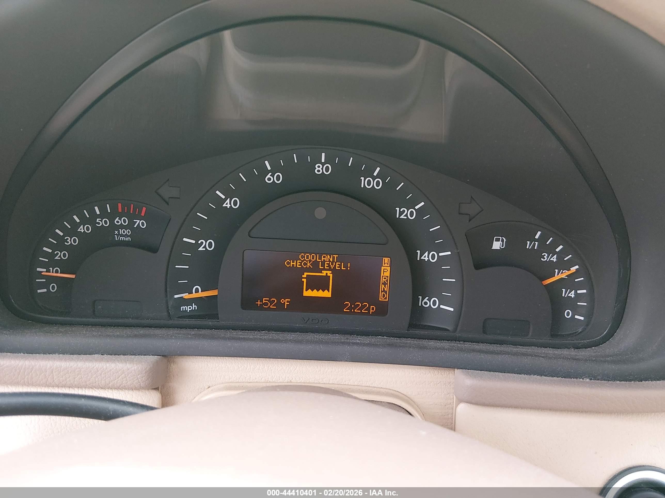 2002 Mercedes-benz C 240   Gold vin: WDBRF61J42F284182
