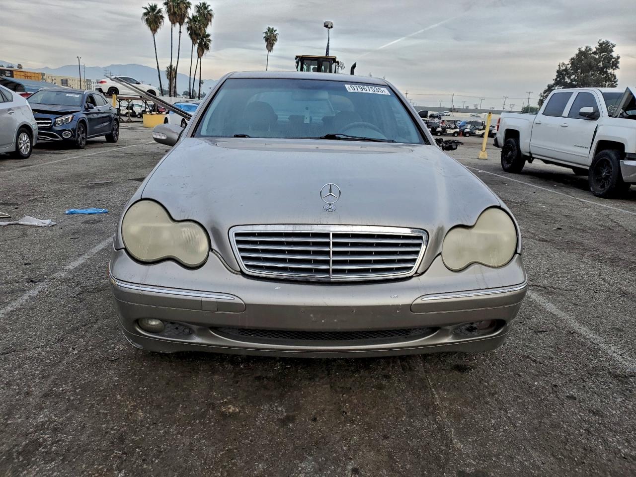 2003 Mercedes-benz C 240 Silver vin: WDBRF61J43A534311
