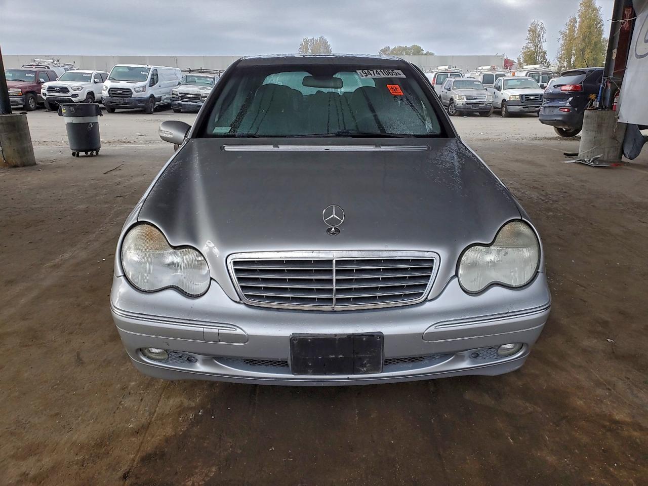 2003 Mercedes-benz C 240 Silver vin: WDBRF61J43F371002