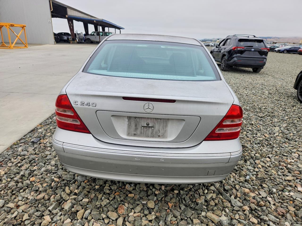 2004 Mercedes-benz C 240 Серебряный vin: WDBRF61J44A576463