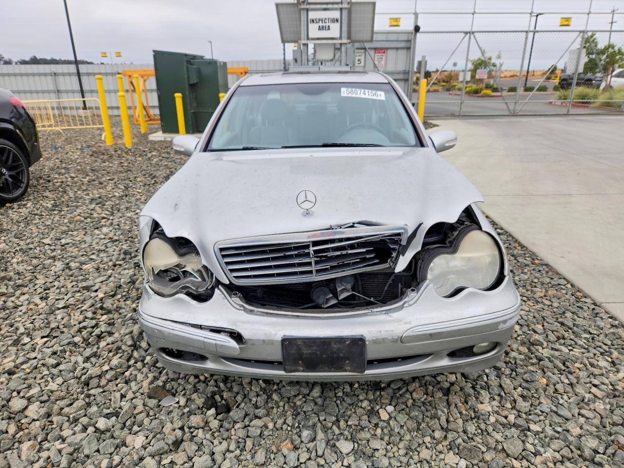 2004 Mercedes-benz C 240 Серебряный vin: WDBRF61J44A576463
