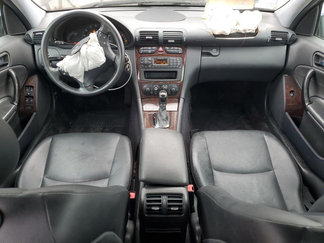 2004 Mercedes-benz C 240 Черный vin: WDBRF61J44E016449