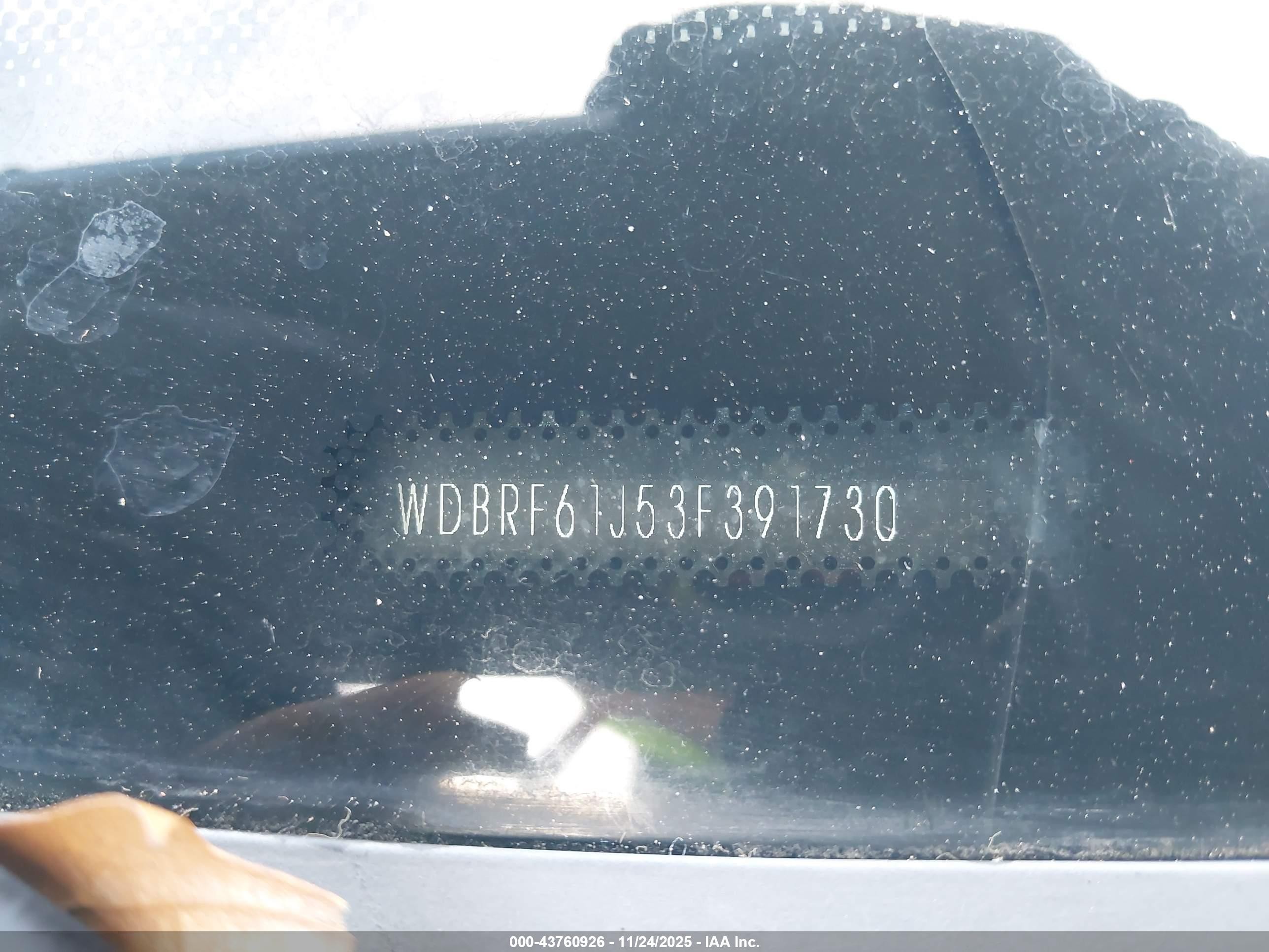 2003 Mercedes-benz C 240   Silver vin: WDBRF61J53F391730