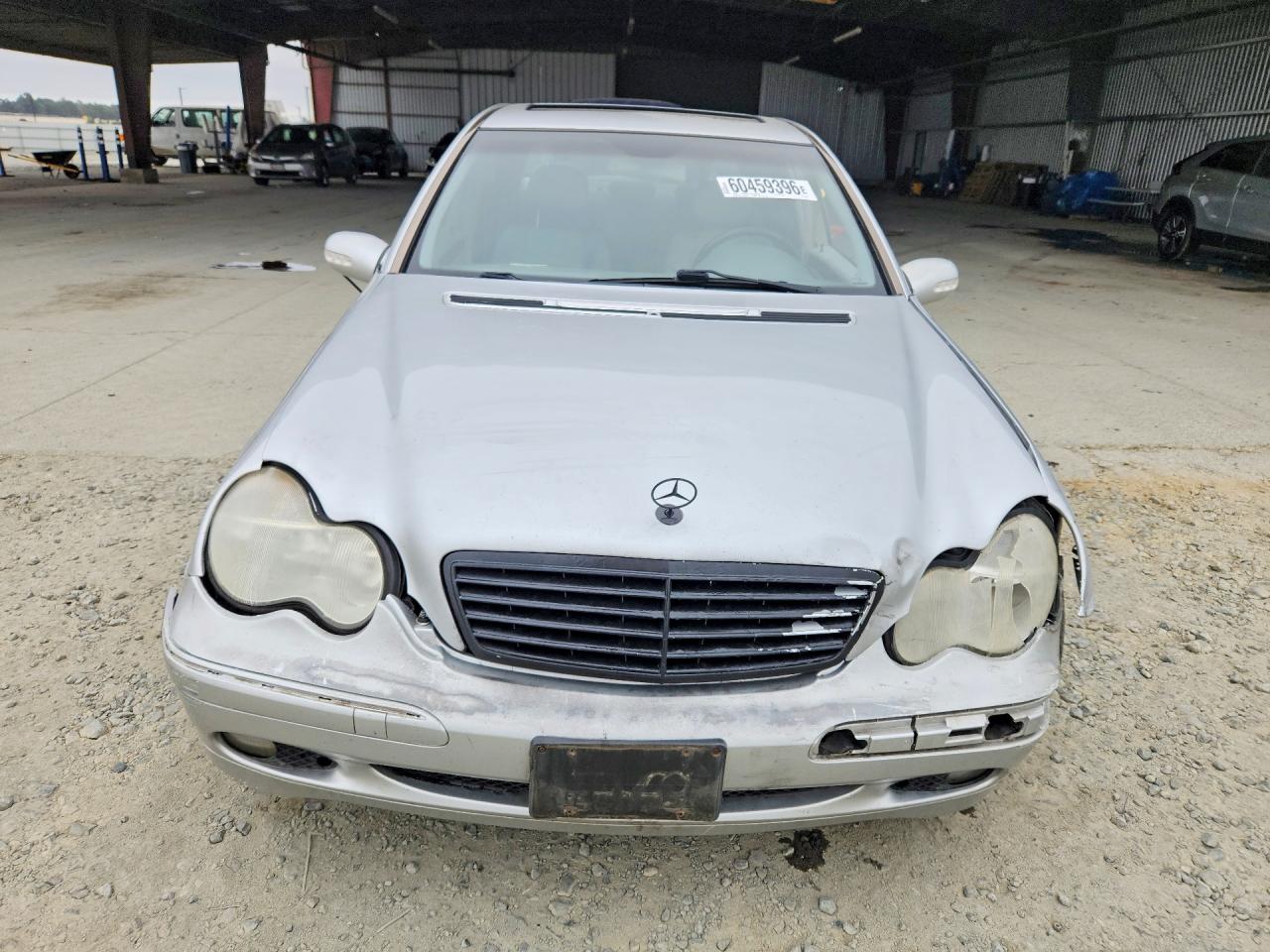 2003 Mercedes-benz C 240 Silver vin: WDBRF61J53F441803