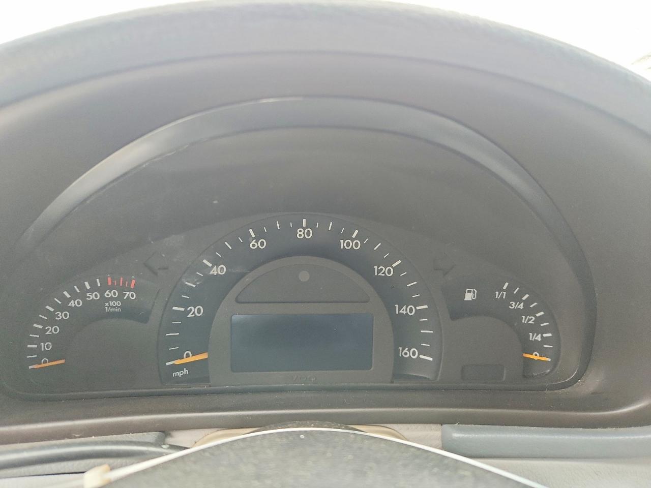 2003 Mercedes-benz C 240 Silver vin: WDBRF61J53F441803
