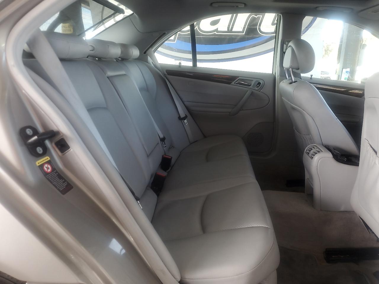 2004 Mercedes-benz C 240 Silver vin: WDBRF61J54A558554