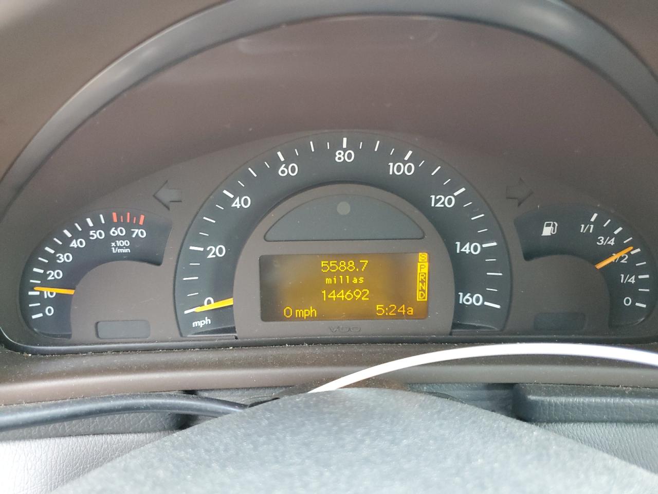 2004 Mercedes-benz C 240 Black vin: WDBRF61J54F551736