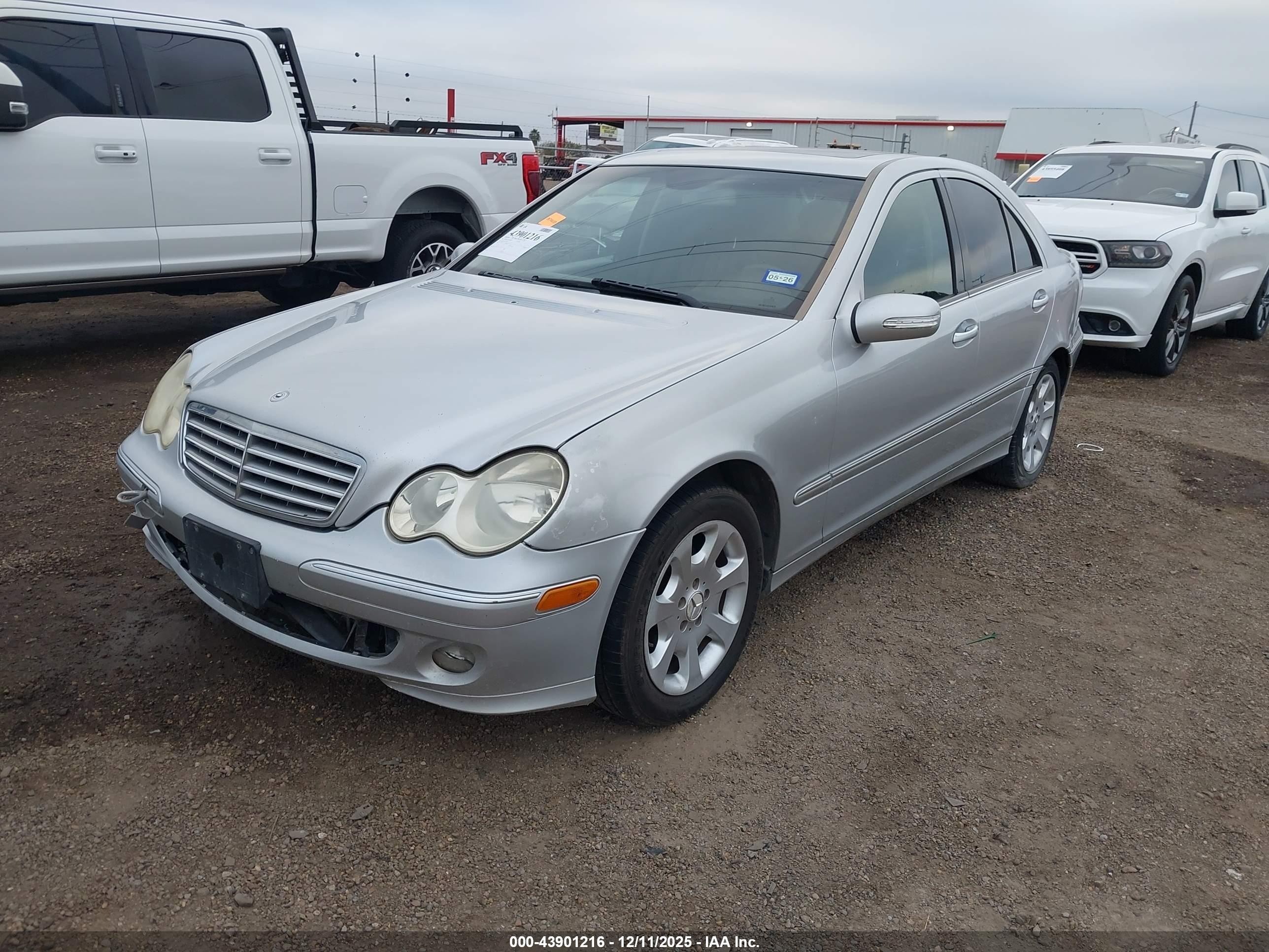 2005 Mercedes-benz C 240 Luxury Silver vin: WDBRF61J55A675892
