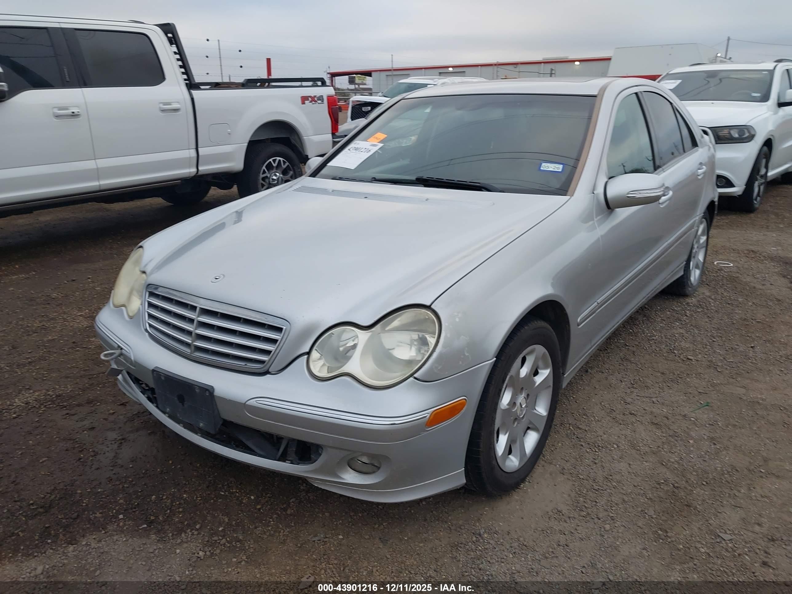 2005 Mercedes-benz C 240 Luxury Silver vin: WDBRF61J55A675892