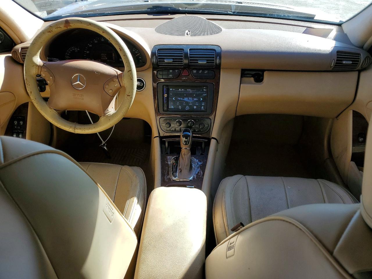 2001 Mercedes-benz C 240 Gold vin: WDBRF61J61F089747