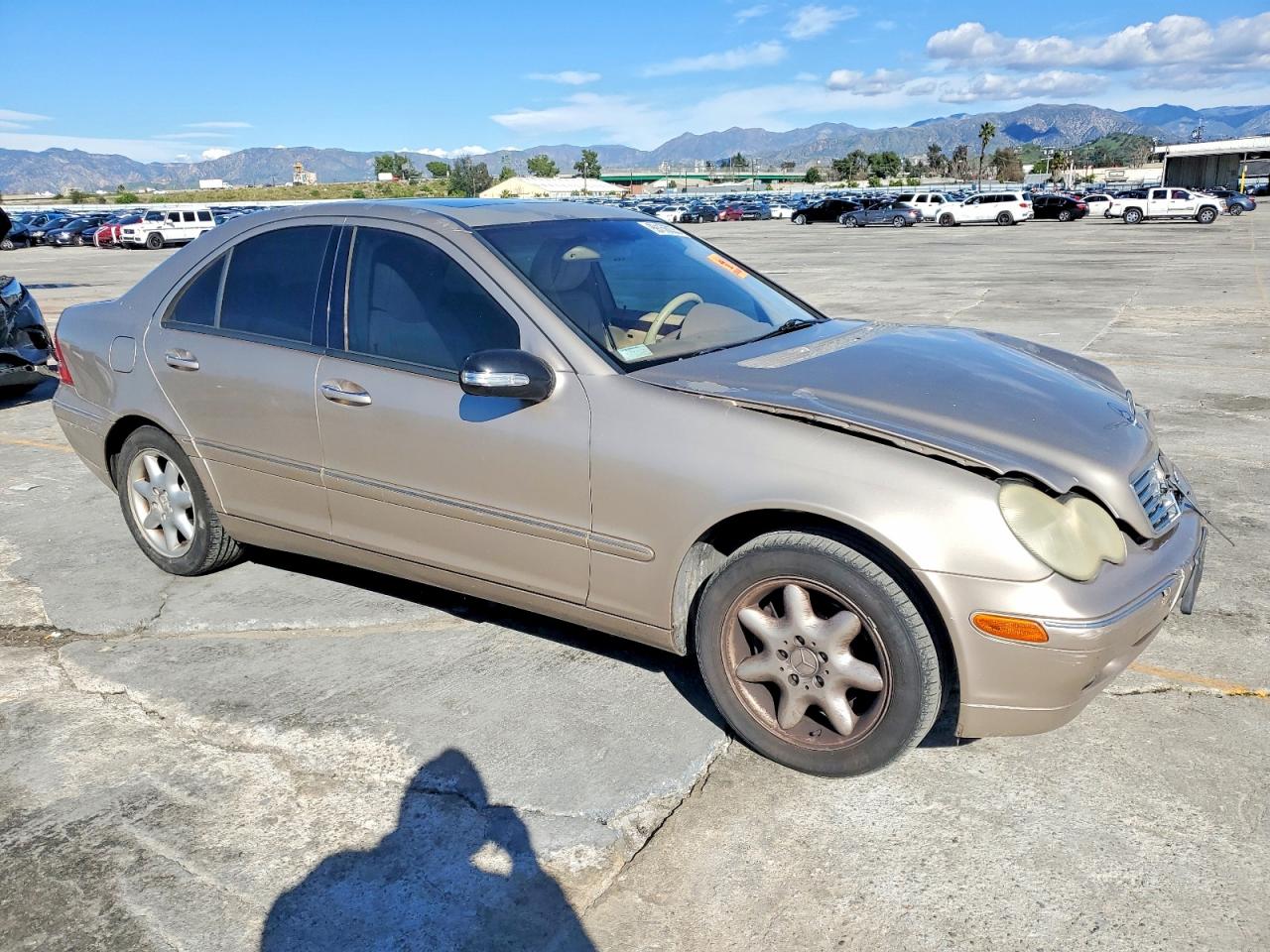 2001 Mercedes-benz C 240 Gold vin: WDBRF61J61F089747