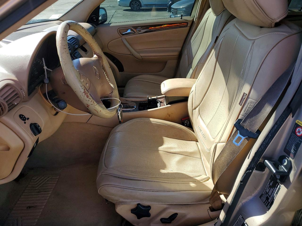 2001 Mercedes-benz C 240 Gold vin: WDBRF61J61F089747