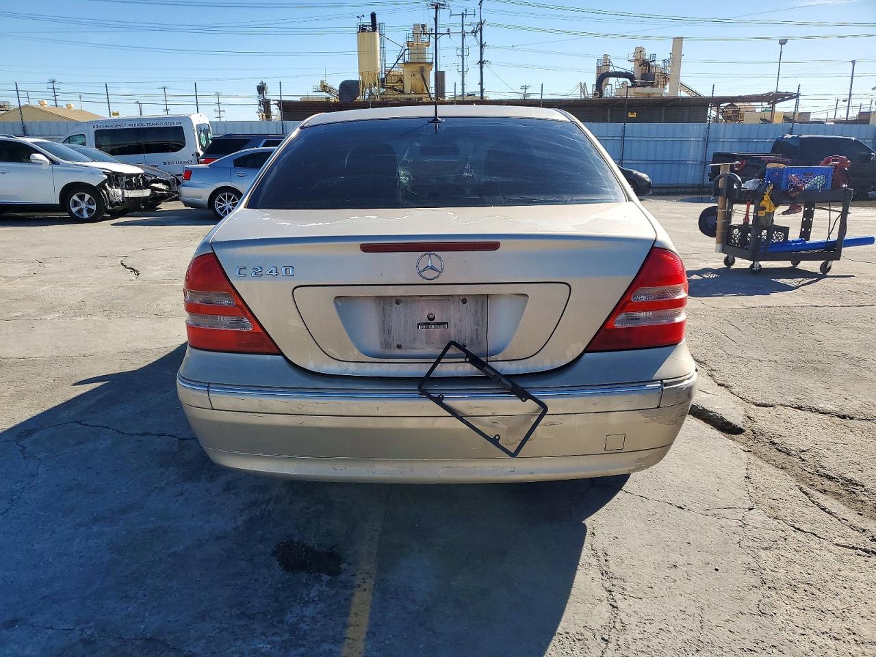 2001 Mercedes-benz C 240 Gold vin: WDBRF61J61F089747
