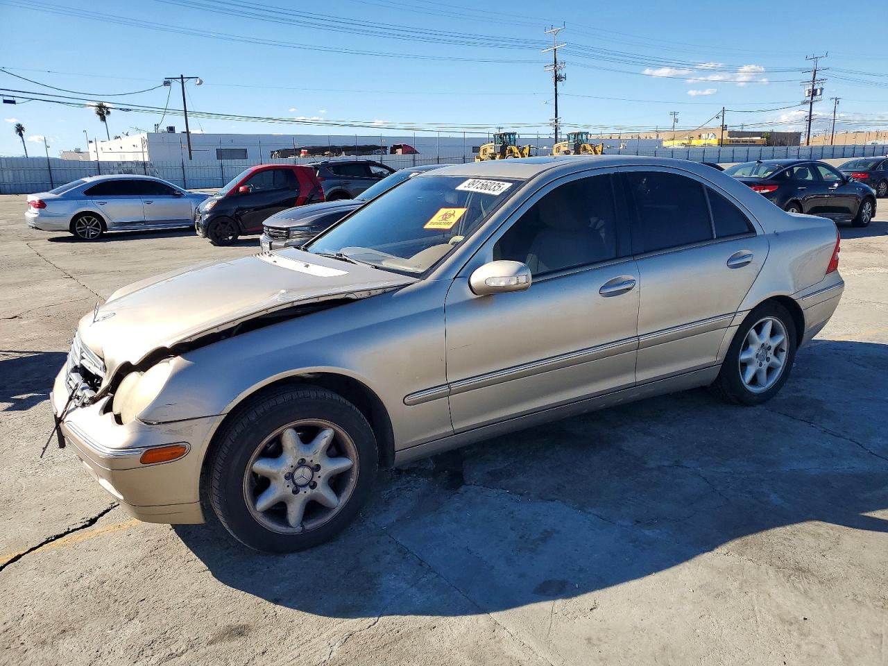 2001 Mercedes-benz C 240 Gold vin: WDBRF61J61F089747