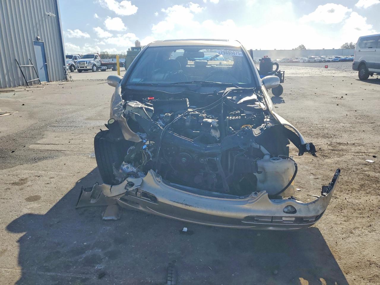 2002 Mercedes-benz C 240 Tan vin: WDBRF61J62E005384