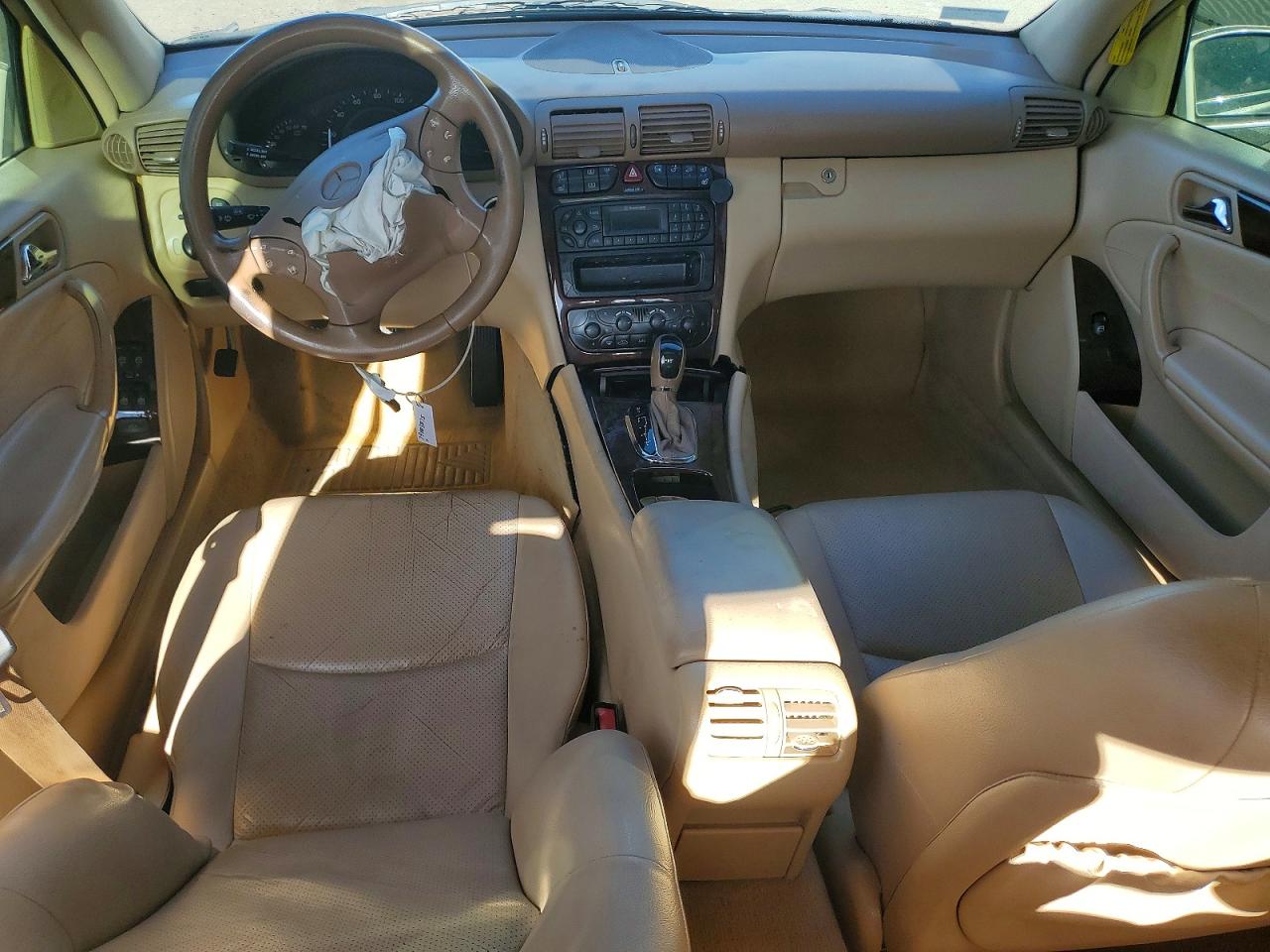 2002 Mercedes-benz C 240 Tan vin: WDBRF61J62E005384