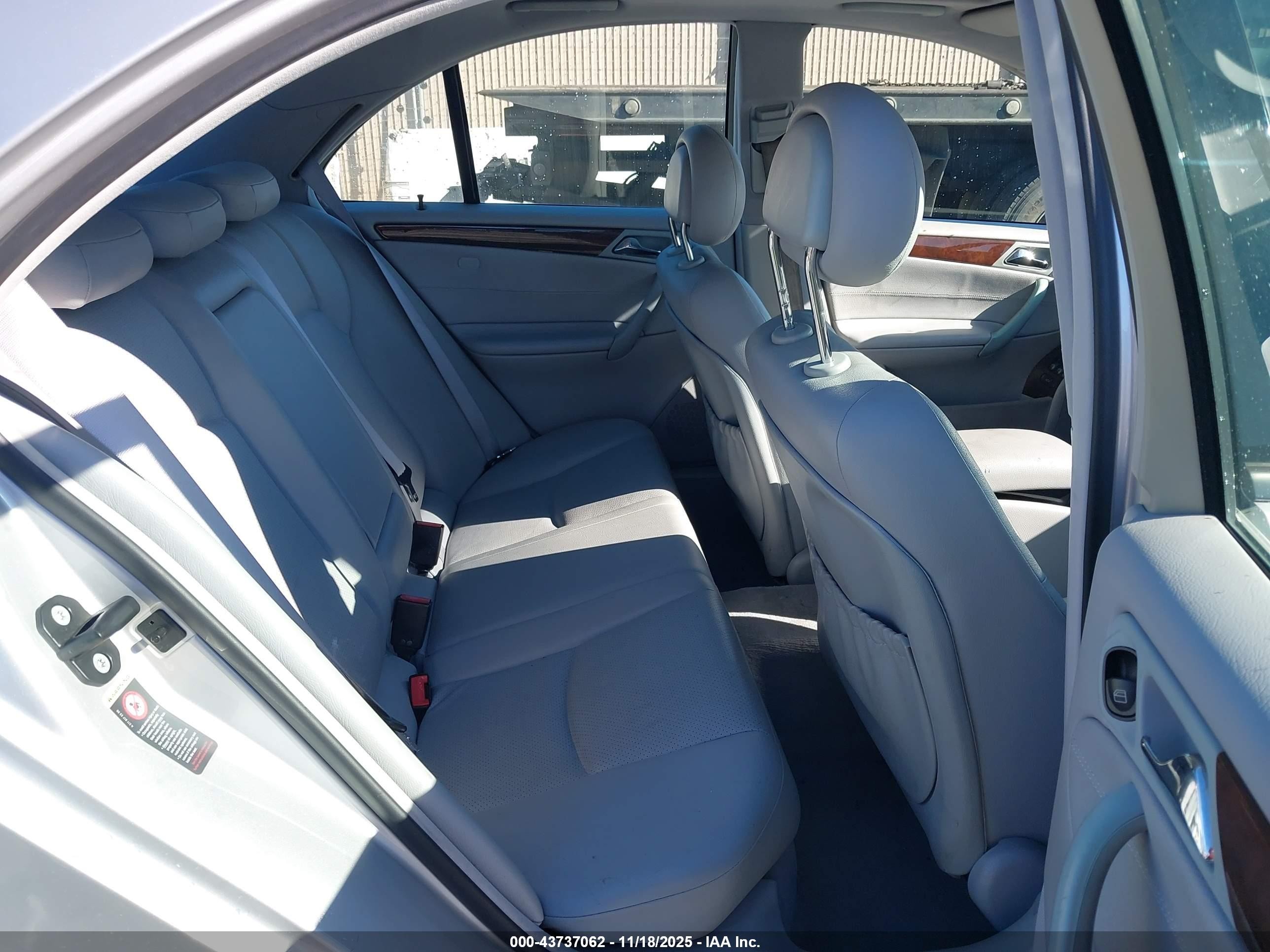 2002 Mercedes-benz C 240   Silver vin: WDBRF61J62F169485