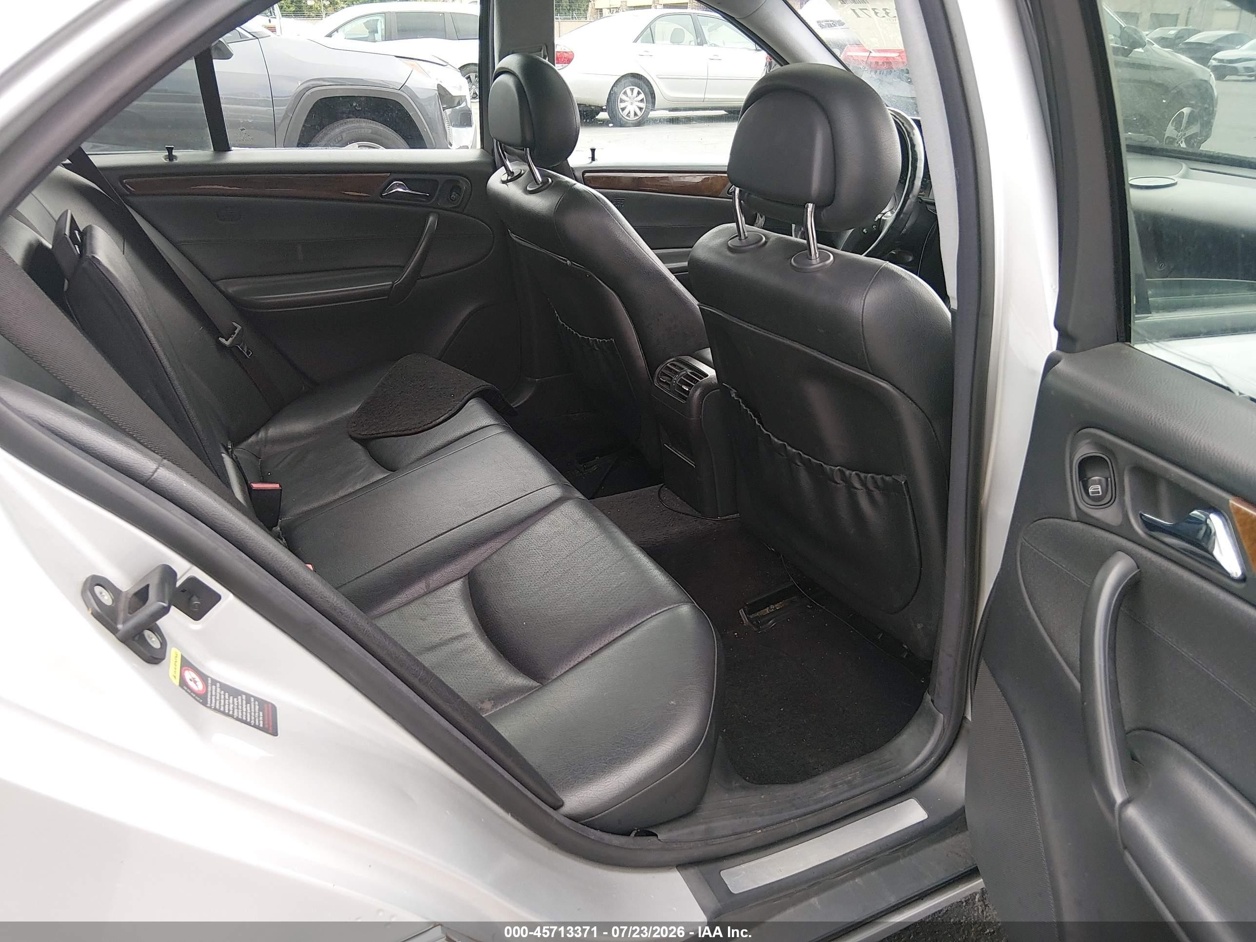 2002 Mercedes-benz C 240   Gray vin: WDBRF61J62F184486