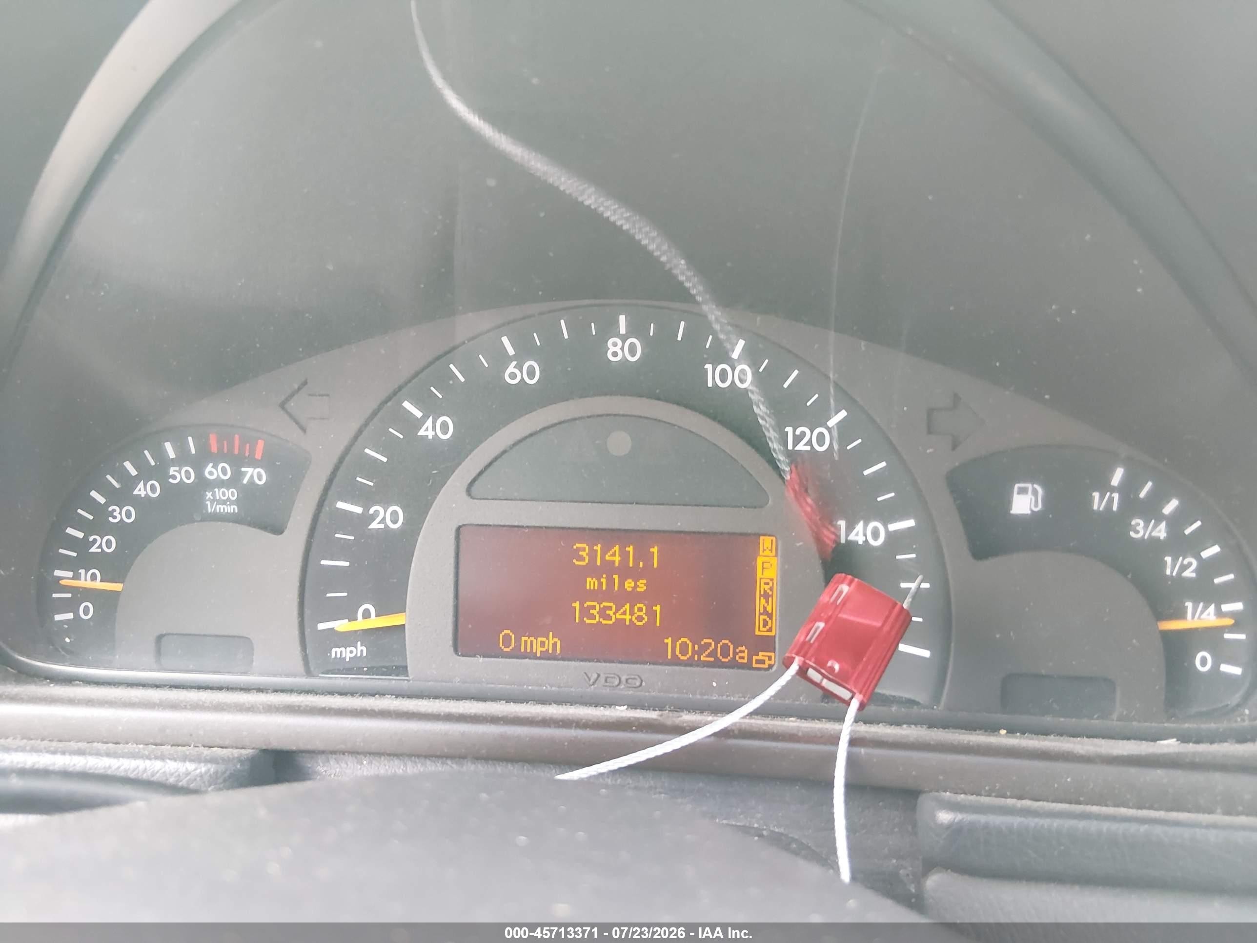 2002 Mercedes-benz C 240   Gray vin: WDBRF61J62F184486