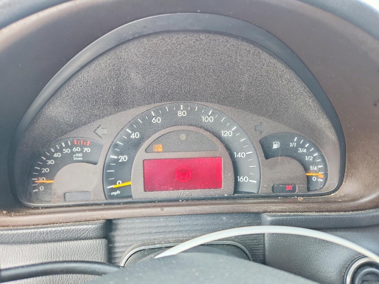 2002 Mercedes-benz C 240 Черный vin: WDBRF61J62F191311