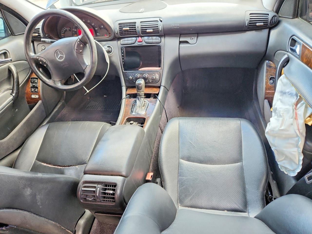 2002 Mercedes-benz C 240 Черный vin: WDBRF61J62F191311