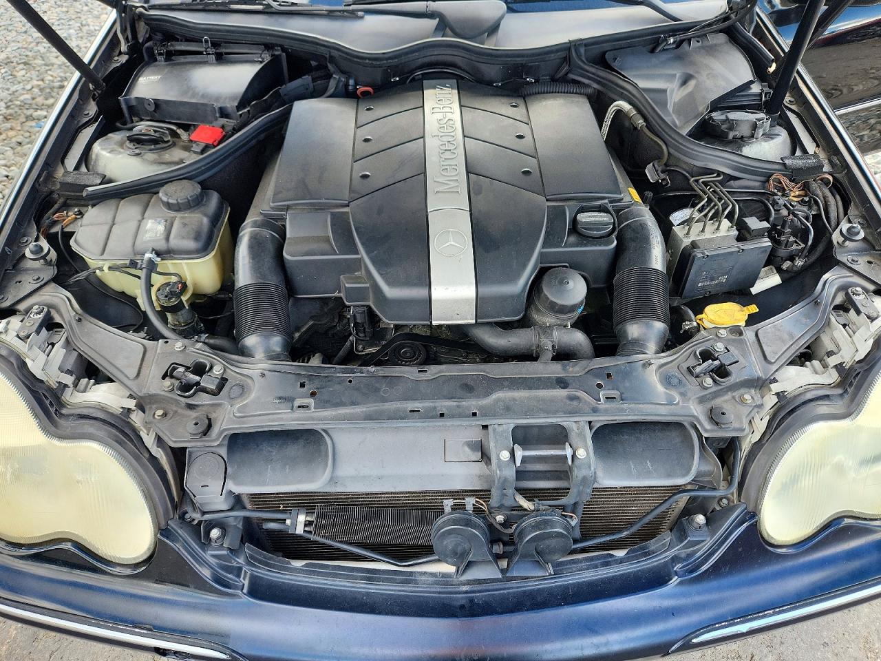 2002 Mercedes-benz C 240 Черный vin: WDBRF61J62F191311