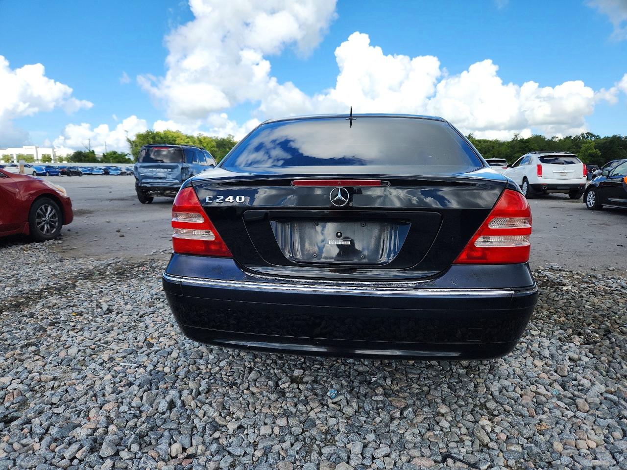 2002 Mercedes-benz C 240 Черный vin: WDBRF61J62F191311