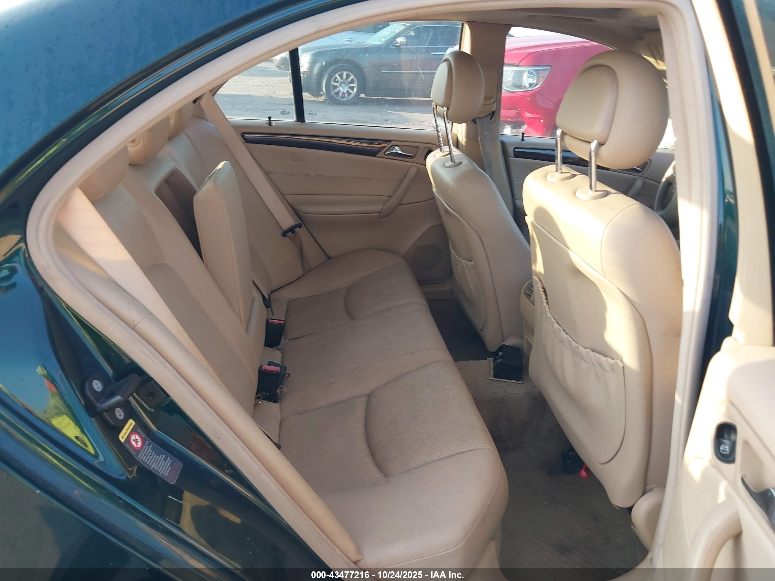 2003 Mercedes-benz C 240   Green vin: WDBRF61J63E014619