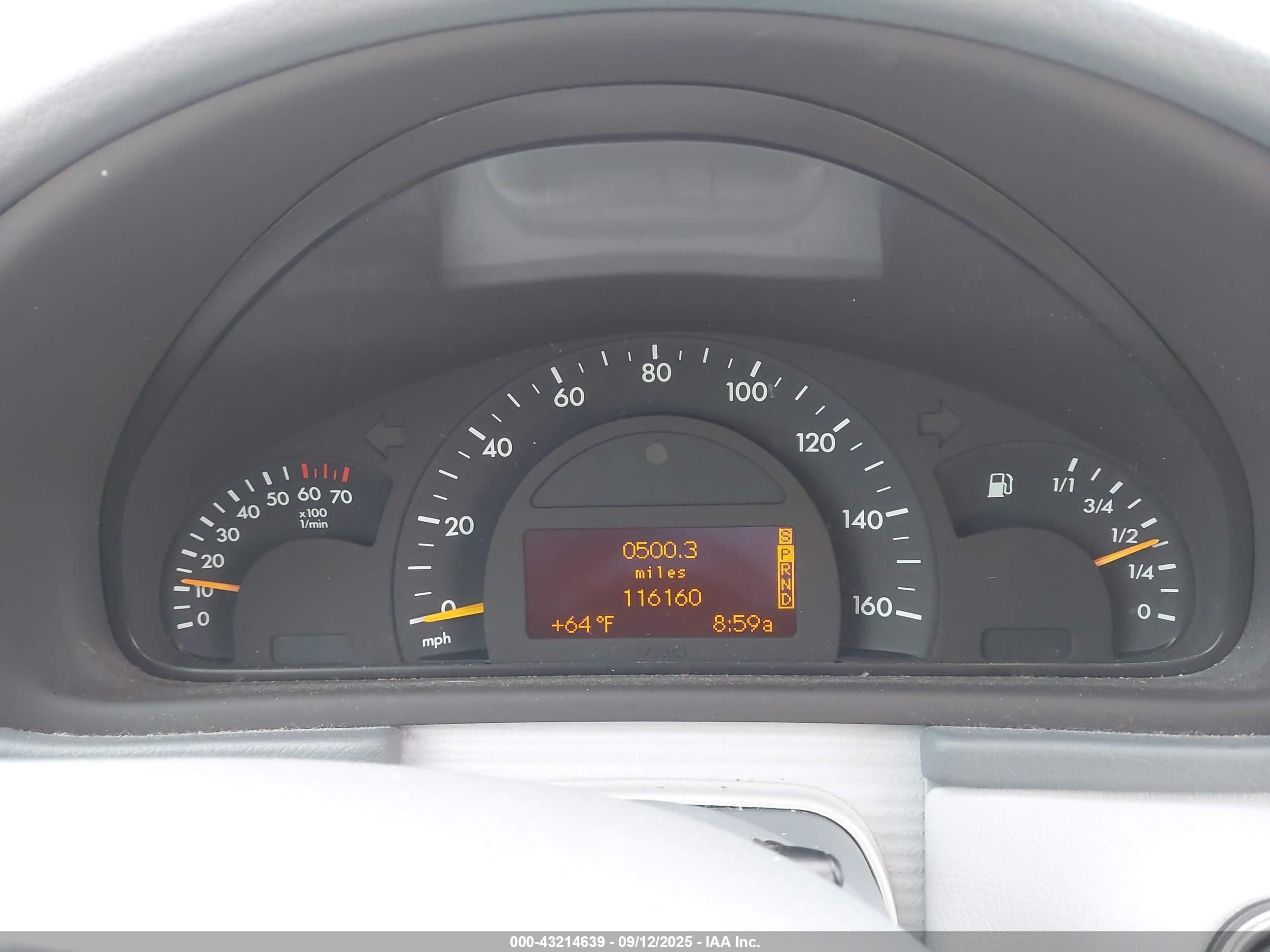 2003 Mercedes-benz C 240   Синий vin: WDBRF61J63F432172