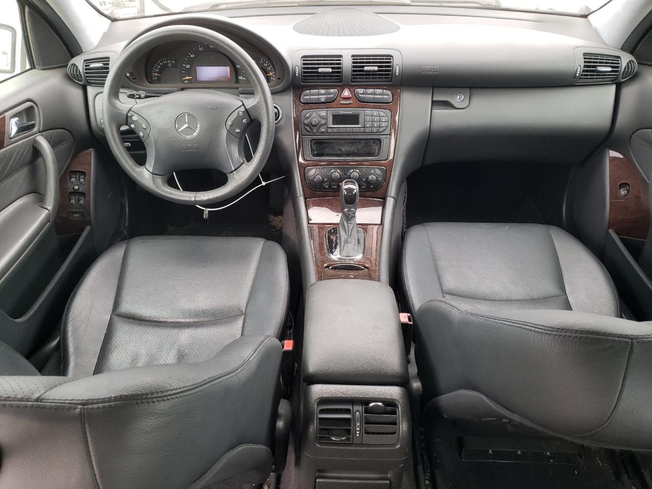 2004 Mercedes-benz C 240 Silver vin: WDBRF61J64A634752