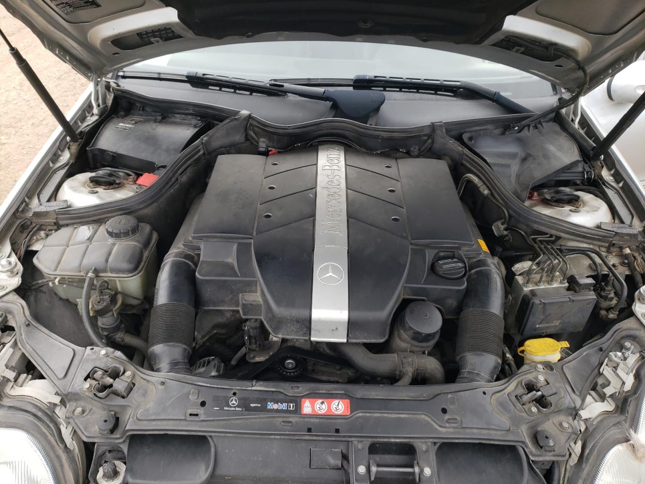 2004 Mercedes-benz C 240 Silver vin: WDBRF61J64A634752