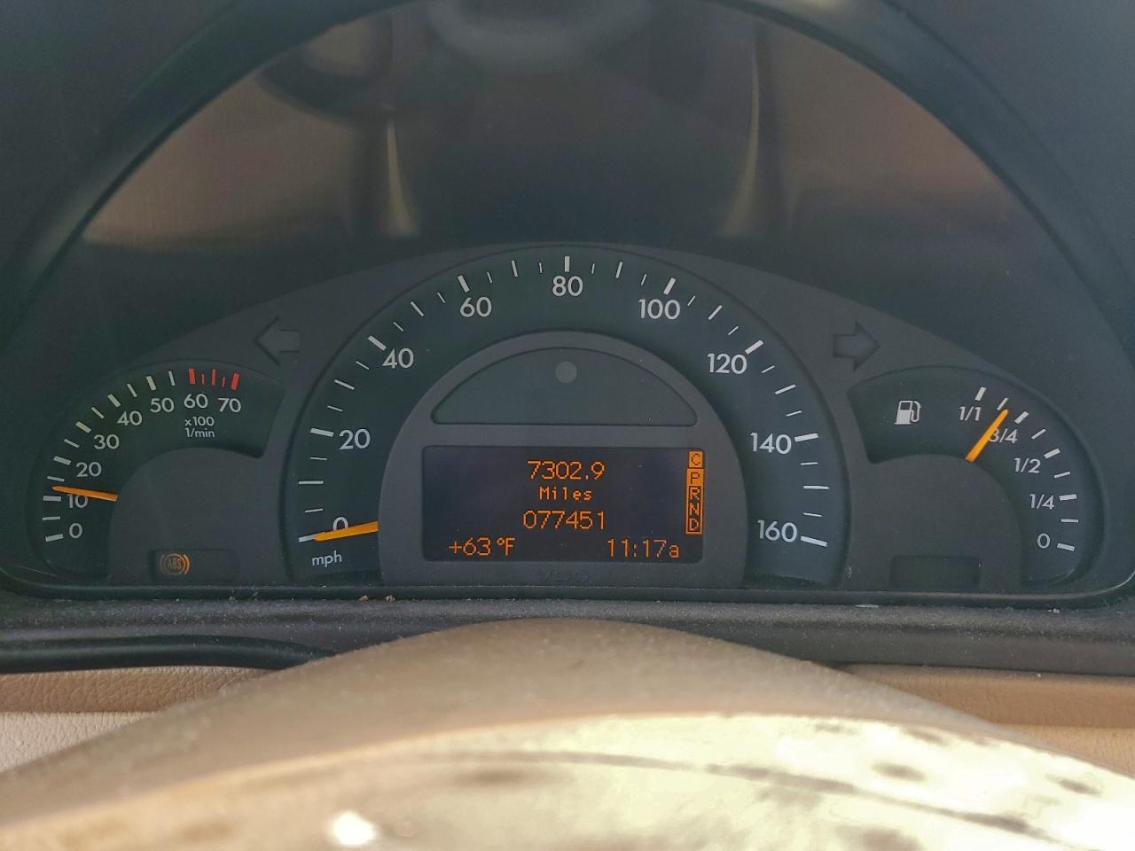 2004 Mercedes-benz C 240 Белый vin: WDBRF61J64E015545