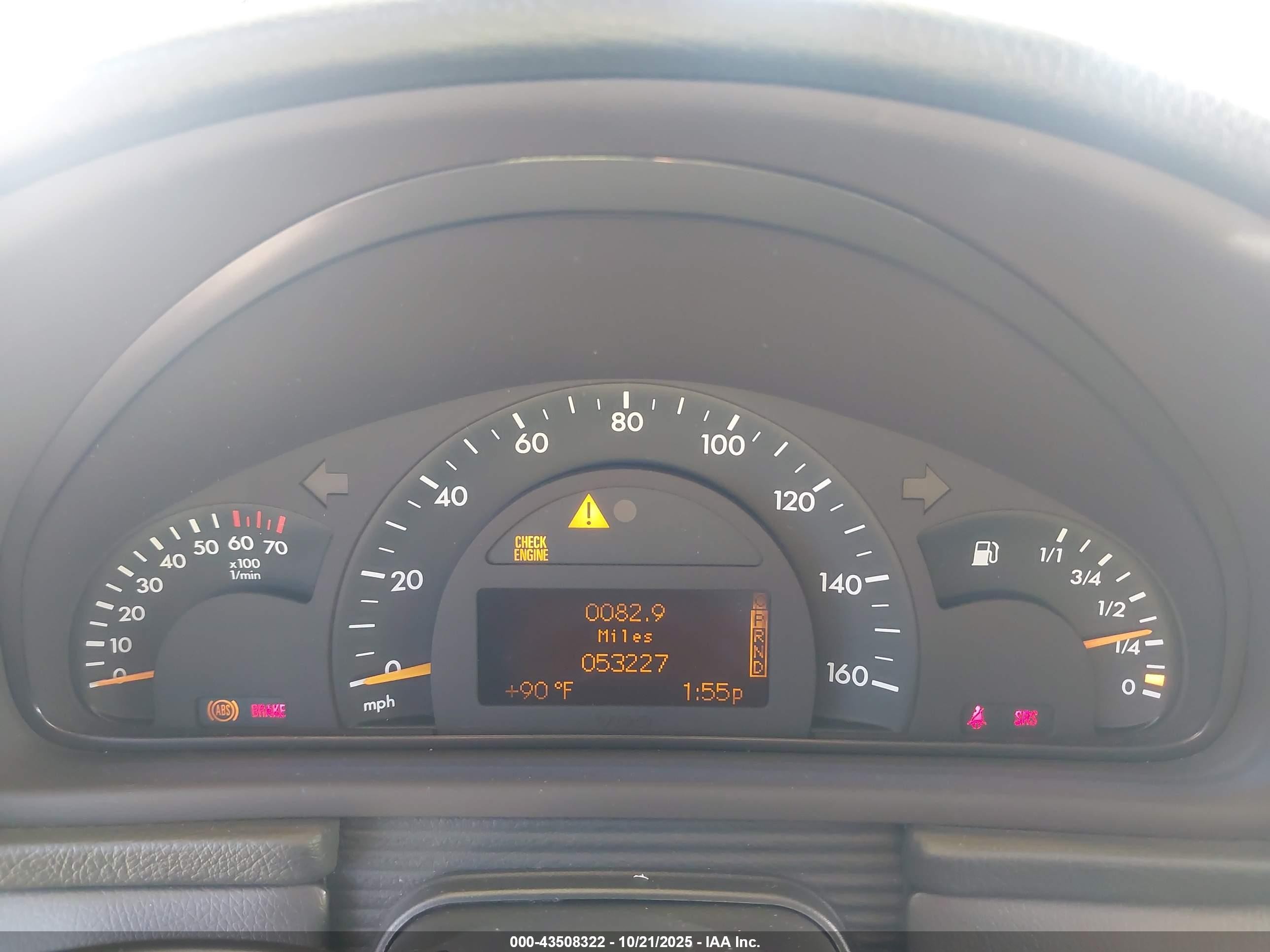 2004 Mercedes-benz C 240   Black vin: WDBRF61J64F477050